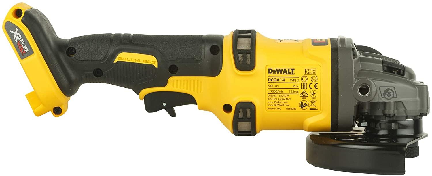 MÁY MÀI CẦM TAY PIN 1700W 125/150MM DEWALT DCG414T1- HÀNG CHÍNH HÃNG