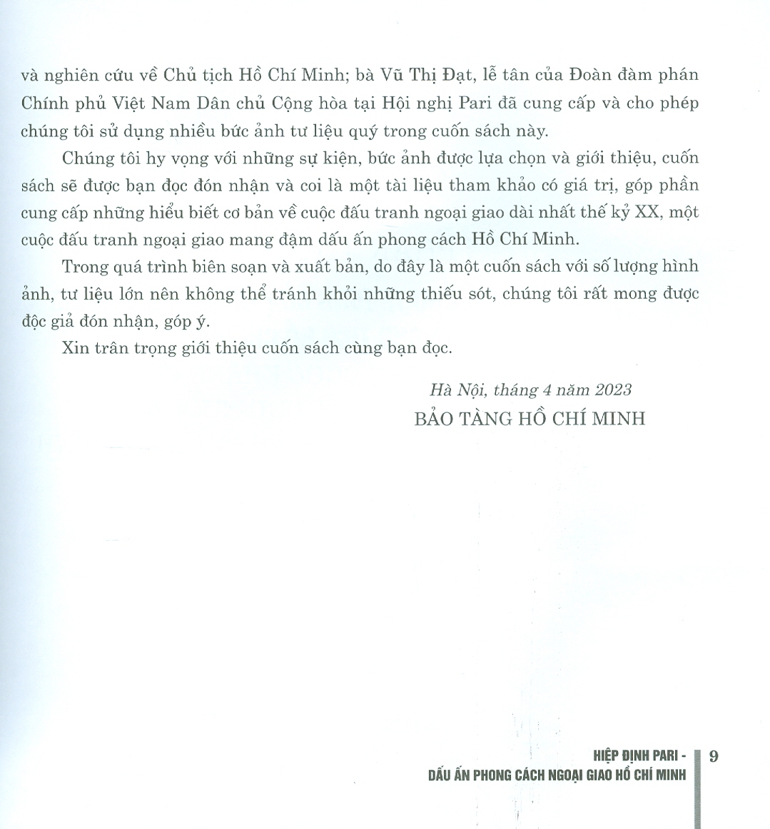 Hiệp Định Pari - Dấu Ấn Phong Cách Ngoại Giao Hồ Chí Minh
