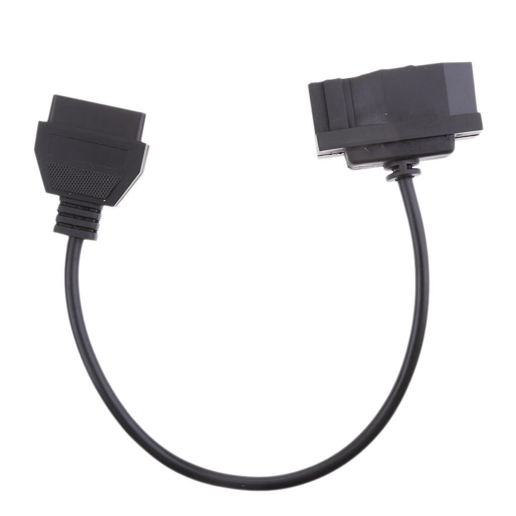 Black   Pin to  II 16 Pin   Adapter Cable For  EFI