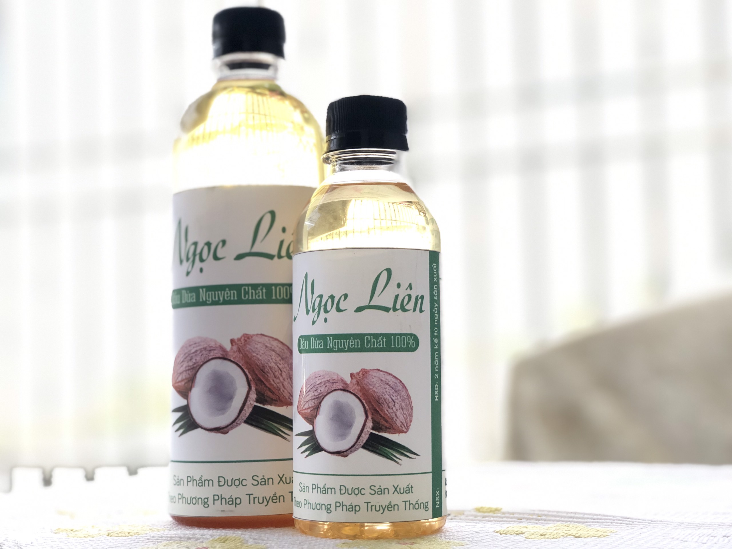 Dầu dừa nguyên chất Ngọc Liên 500ml