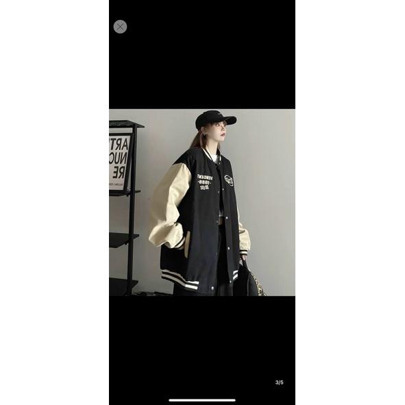 ÁO KHOÁC DÙ BOMBER UNISEX FORM RỘNG SIÊU HOT THỜI TRANG GENZ CHO CÁC BẠN TRẺ