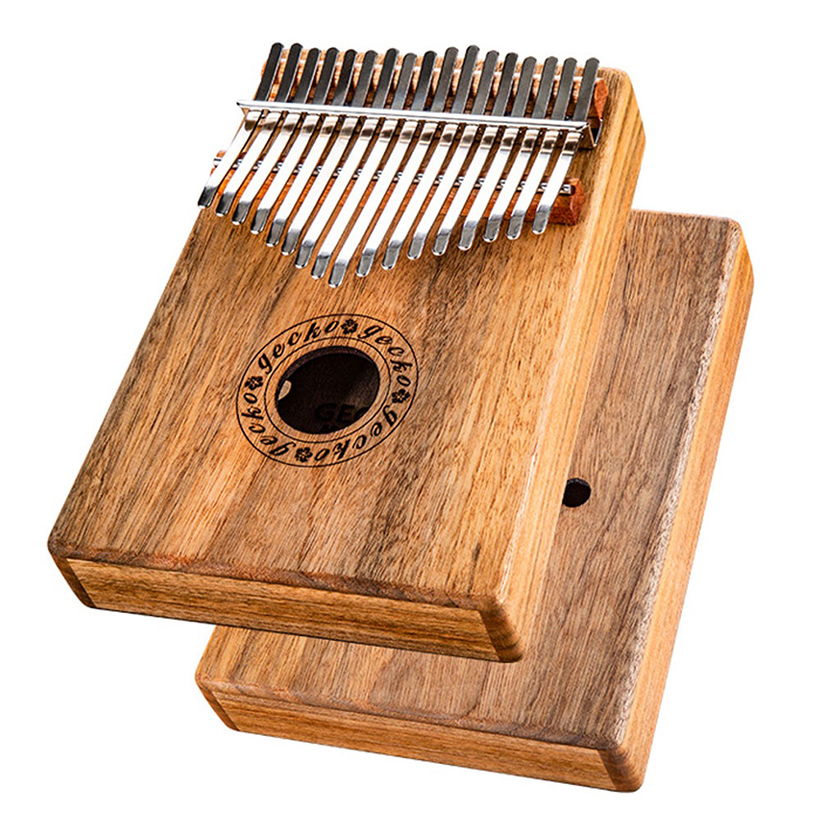 Đàn Kalimba Gecko 17 Phím K17CA Gỗ Long Não Tặng Kèm Khóa Học Miễn Phí