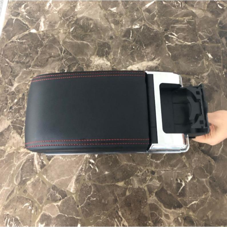 Bệ tỳ tay cao cấp tích hợp cổng sạc USB dành cho xe SUZUKI SWIFT