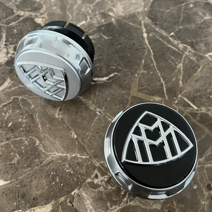 Logo chụp mâm, ốp lazang bánh xe ô tô Maybach TY-65MB