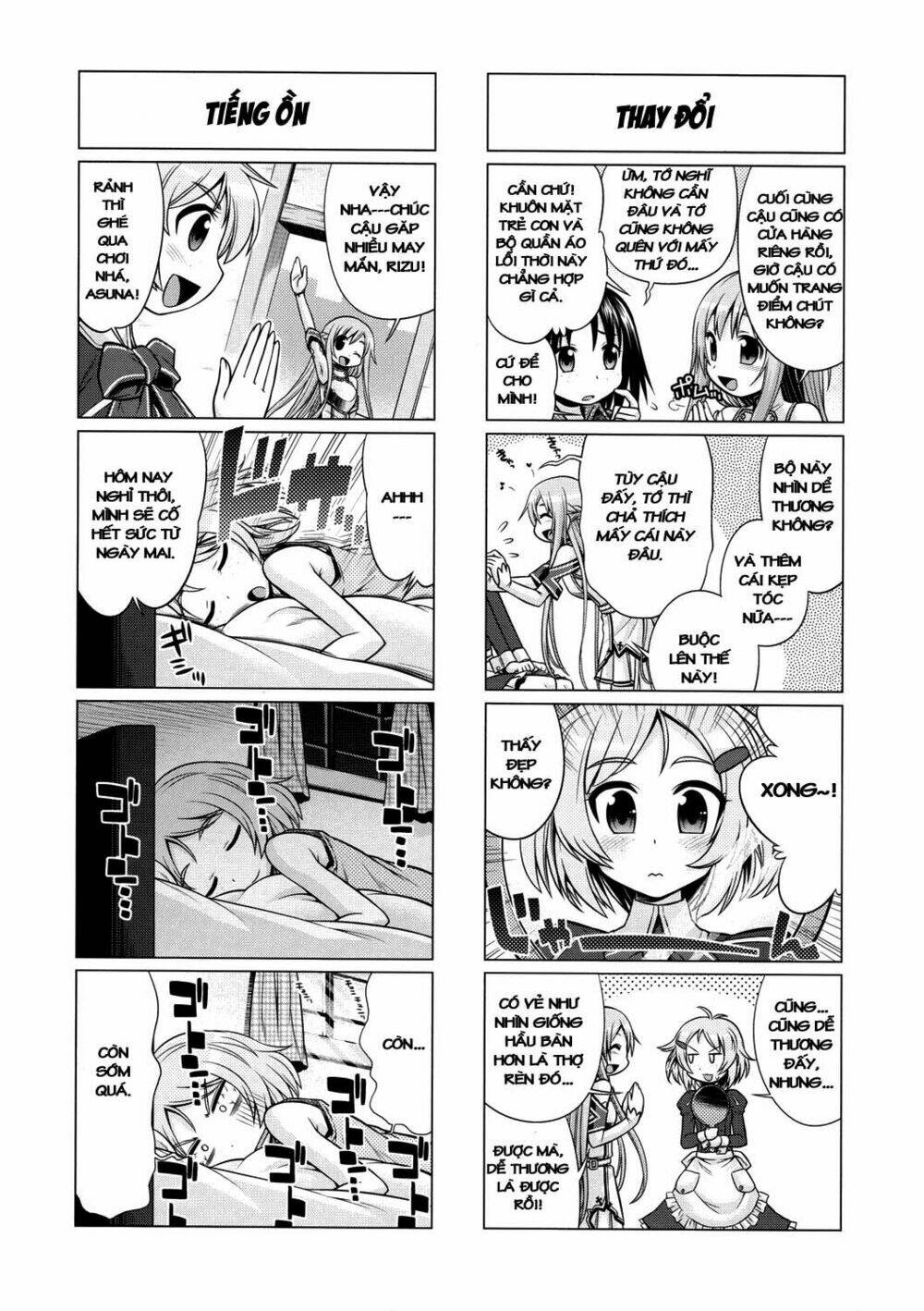 swort art online - 4koma chapter 3 5
