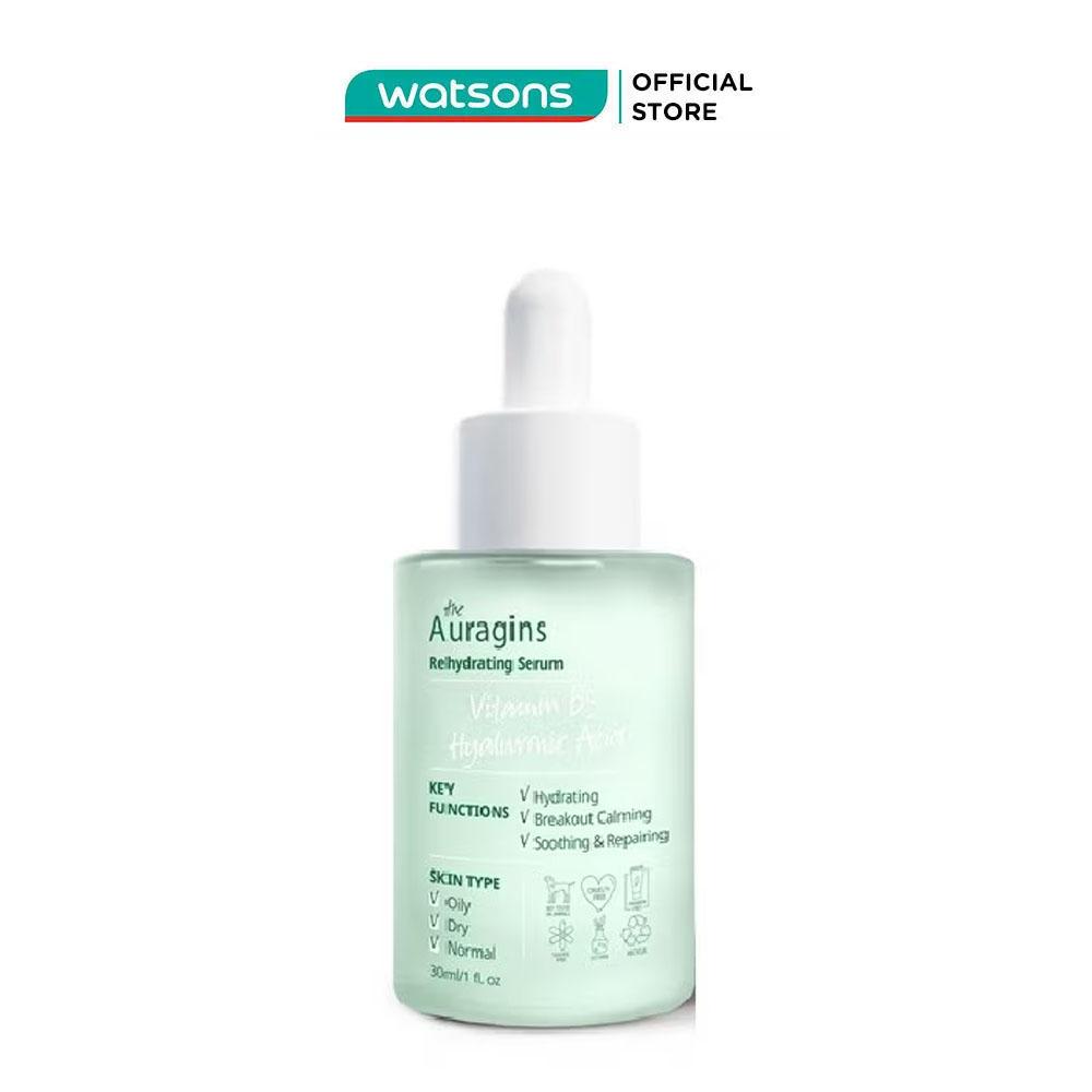 Tinh Chất The Auragins Vitamin B5 Hyaluronic Acid Rehydrating Serum 30ml