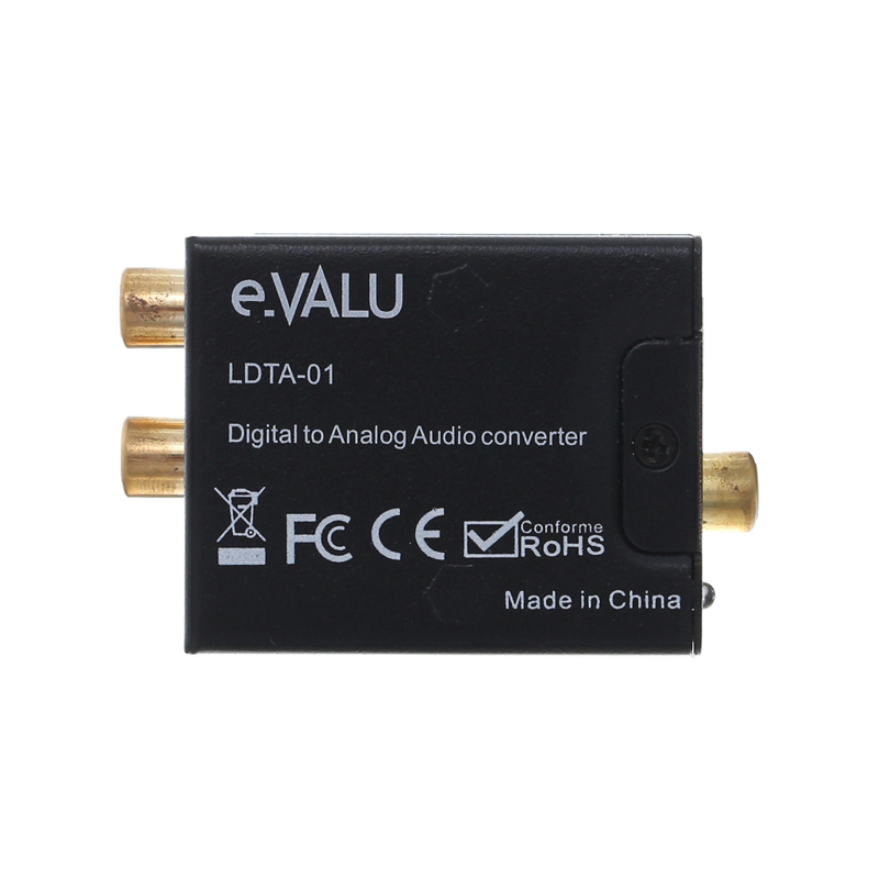 Adapter chuyển Optical - RCA Audio eValu LDTA-01 - Hàng chính hãng
