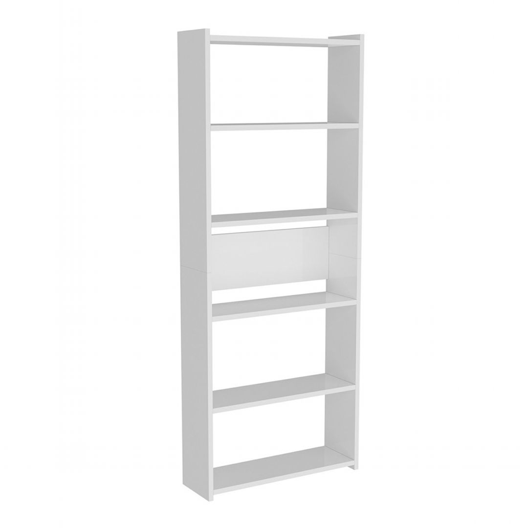 Kệ sách, kệ trang trí gỗ hiện đại SMLIFE Bacelos | Gỗ MDF dày 17mm chống ẩm | D60xR25xC160cm