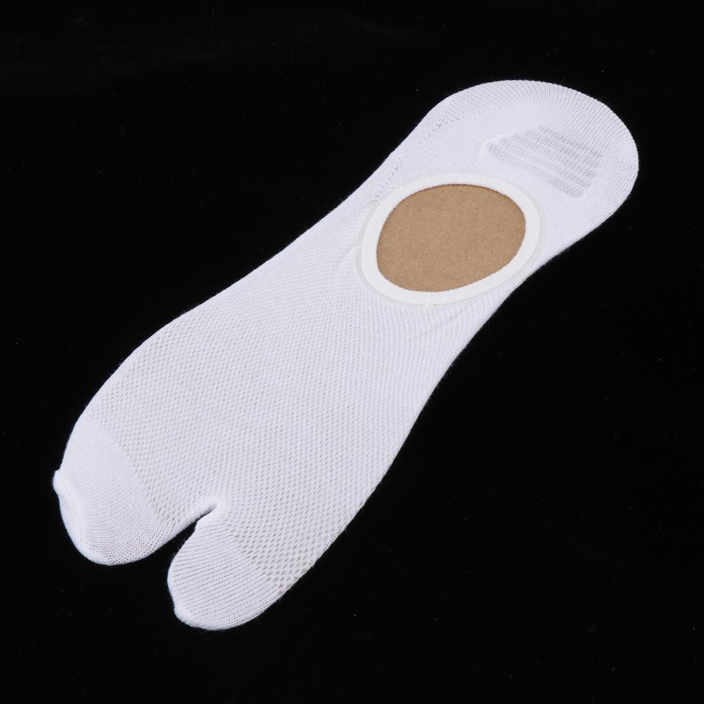 2 Pairs Male Split 2 Toe Flop Socks Tabi Socks Sports Anklets