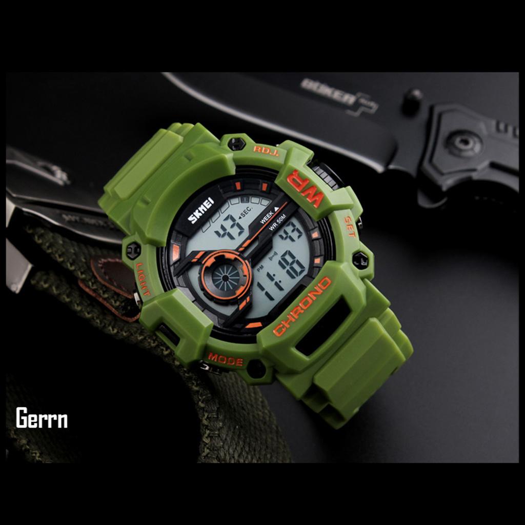 Multi Function Digital  Watch Waterproof Sport Watch