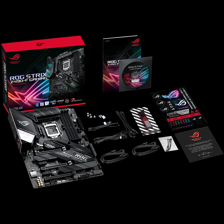 Bo Mạch Chủ Mainboard ASUS ROG STRIX Z490-F GAMING - Hàng Chính Hãng