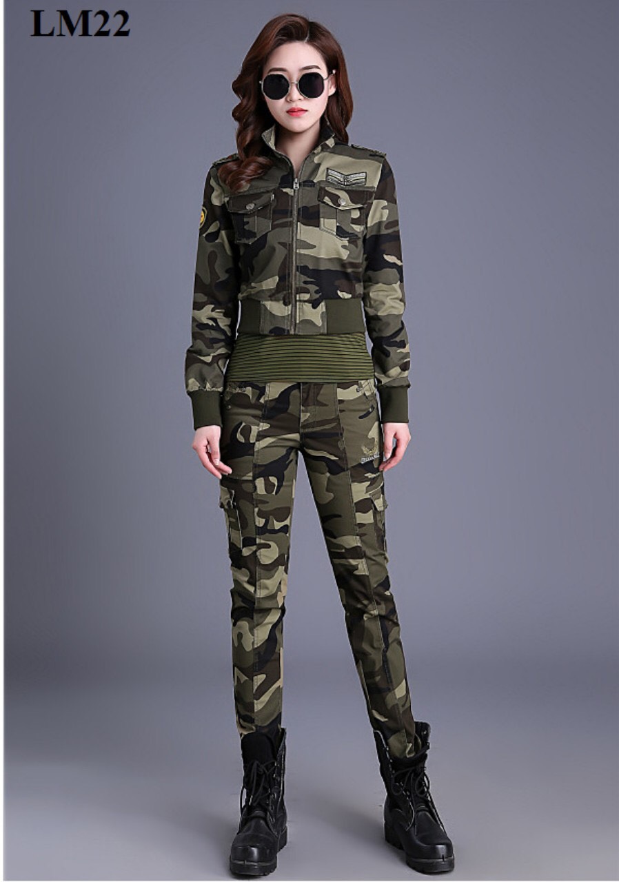 Sét quần và áo khoác kaki cao cấp TK118