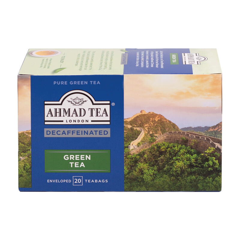 TRÀ AHMAD ANH QUỐC - XANH (40g) - Green Tea Decaffeinated - Không chứa Caffeine