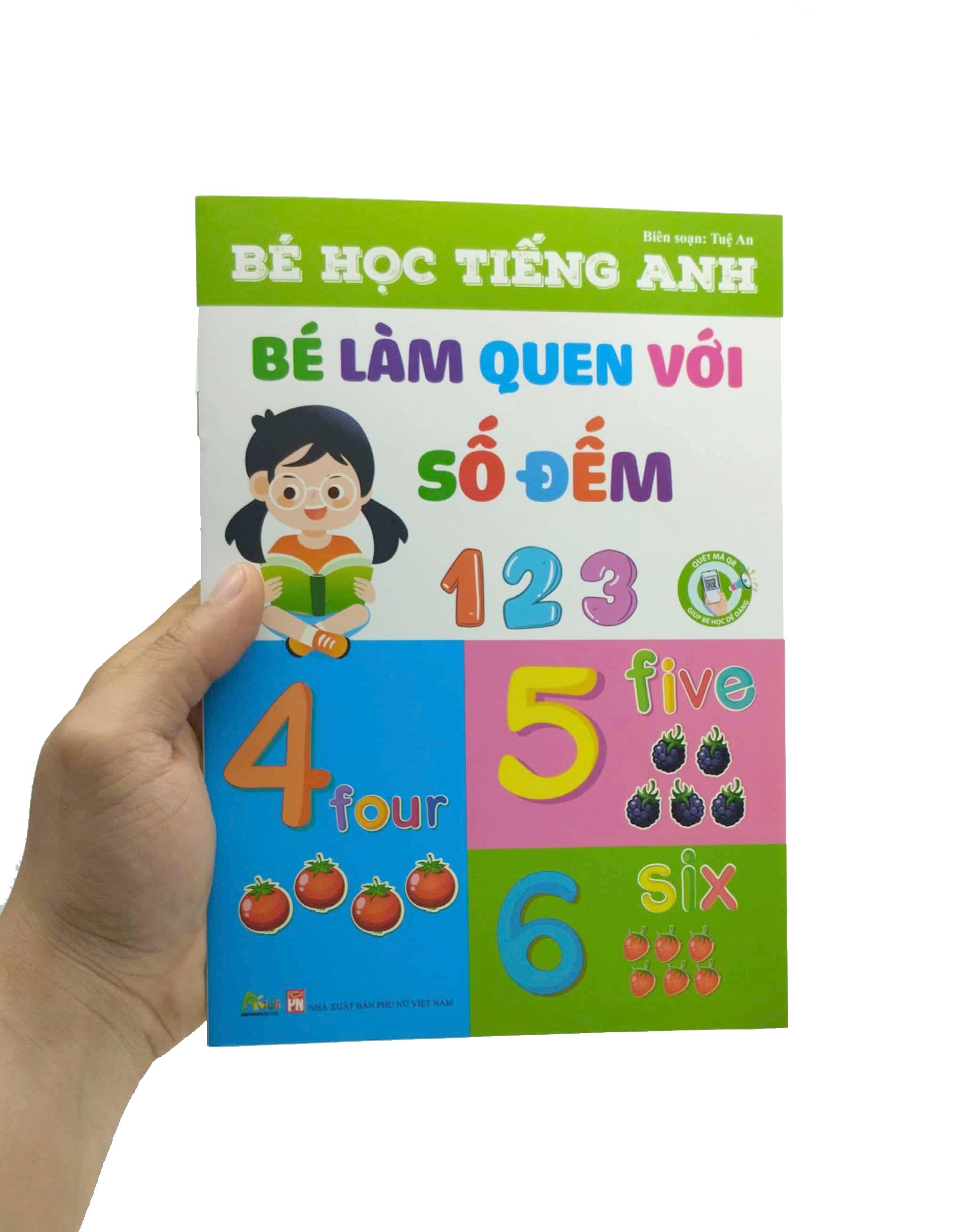 Bé Học Tiếng Anh - Bé Làm Quen Với Số Đếm 123