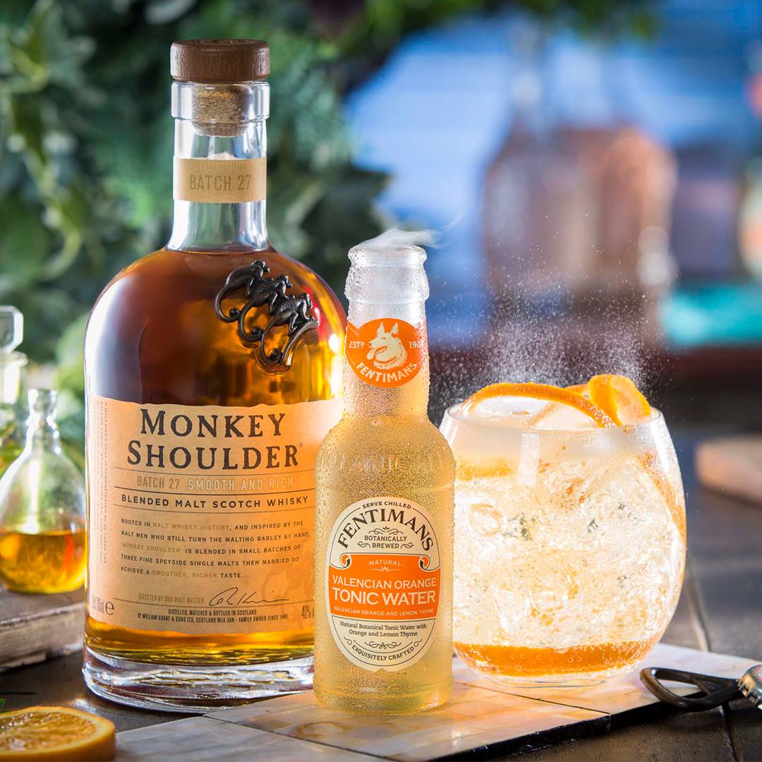 Fentimans Tonic Nước Thảo Mộc Có Ga Vị Cam Valencian Orange Anh Quốc Lốc 4 Chai - Hàng chính hãng