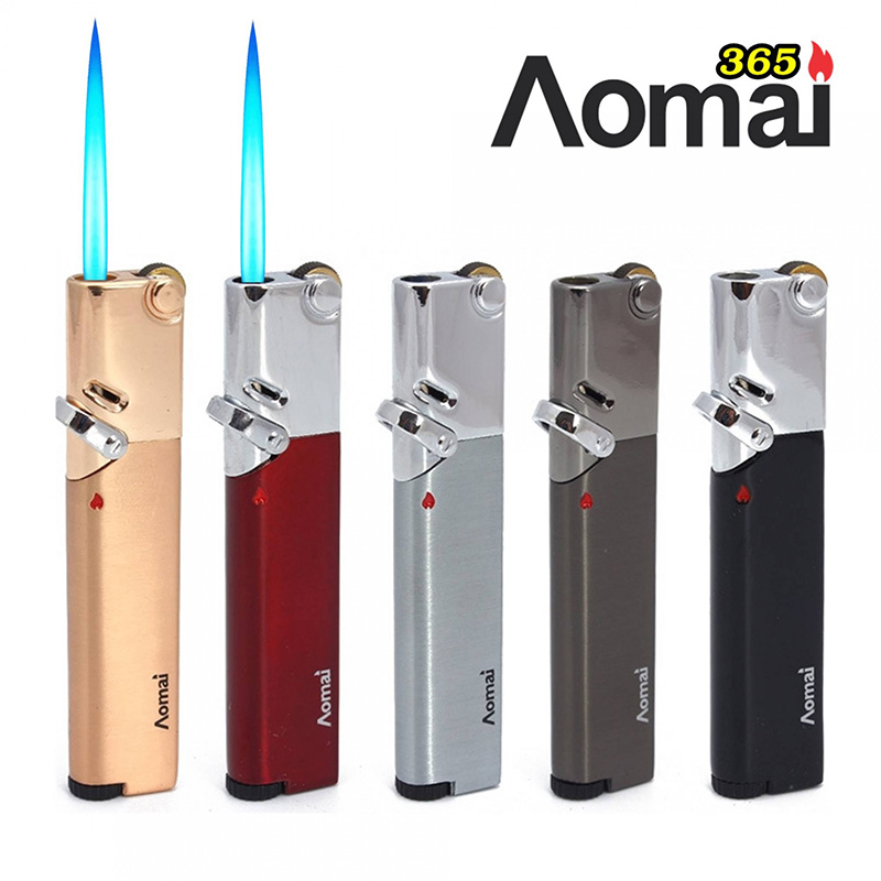 Bật Lửa Khè Gas Đá Rảnh Tay AOMAI AM365 – Xài Gas