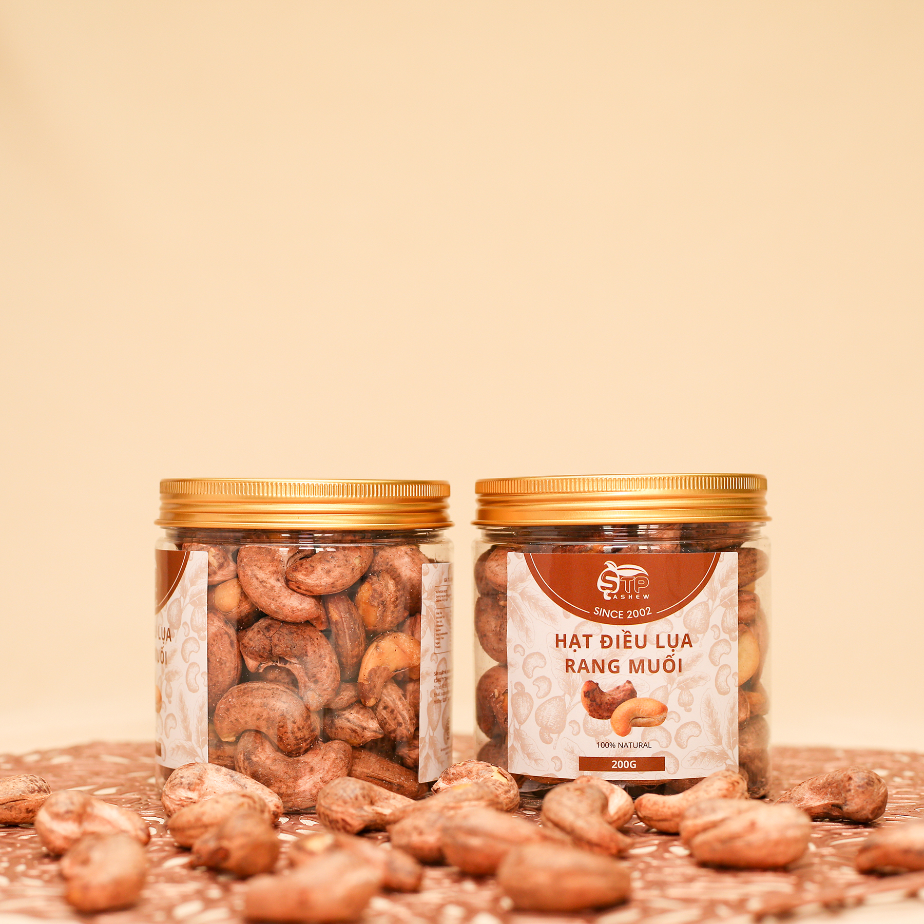 Hạt Điều Lụa Rang Muối STP Food 200g – Hạt Điều Bùi Béo, Giàu Chất Dinh Dưỡng, Rất Tốt Cho Sức Khỏe