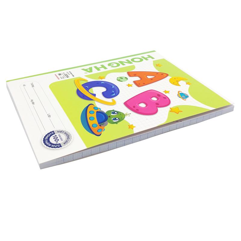 Lốc 5 Tập Học Sinh Class ABC 4 Ô Ly Vuông 96 Trang 100gsm - Hồng Hà 0314 (Mẫu Bìa Giao Ngẫu Nhiên) - Tặng Kèm 1 Cuốn Cùng Loại