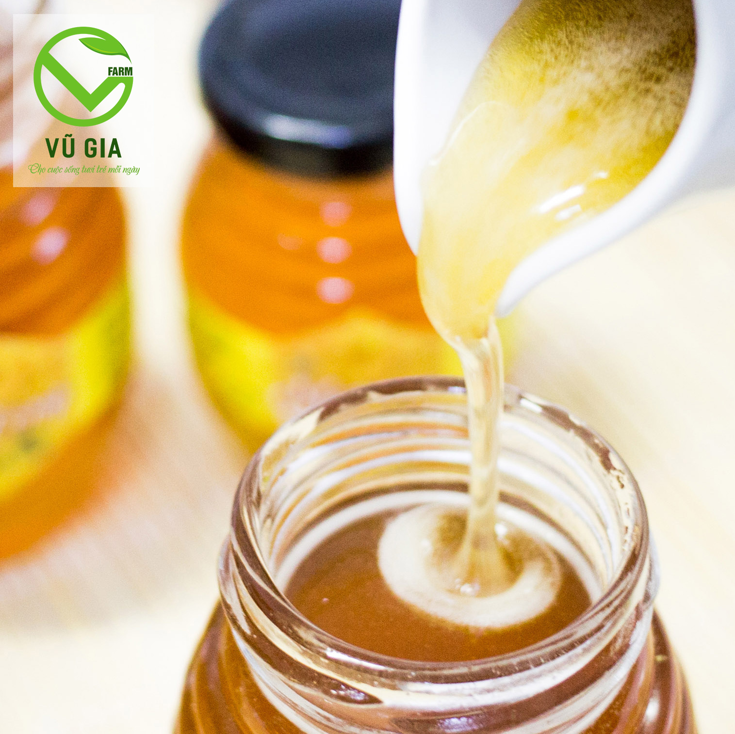 Mật Ong Nguyên Chất Hoa Cà Phê Vũ Gia