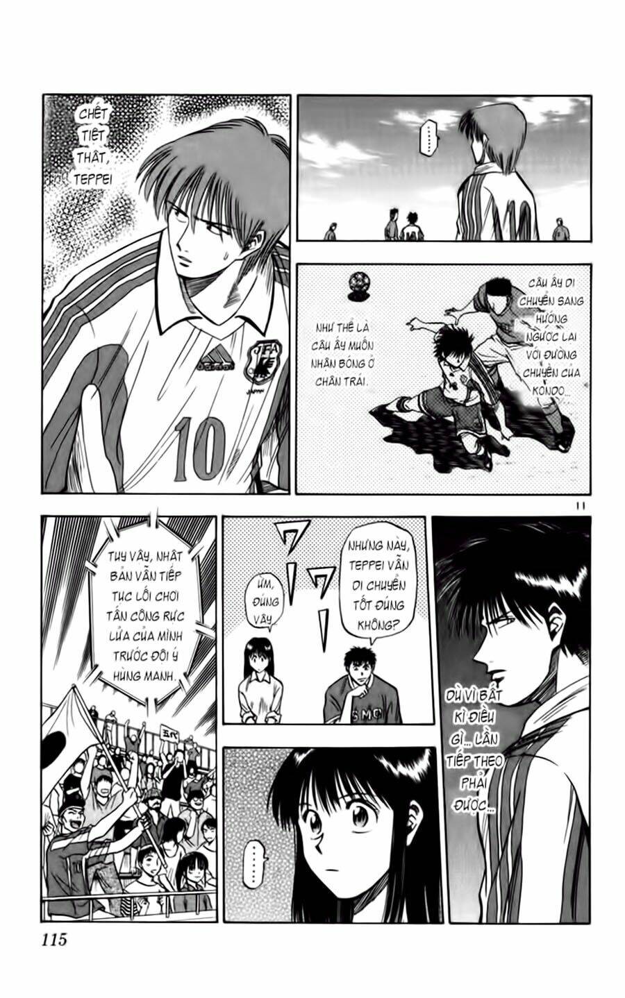 vũ điệu trên sân cỏ - fantasista chapter 75 11