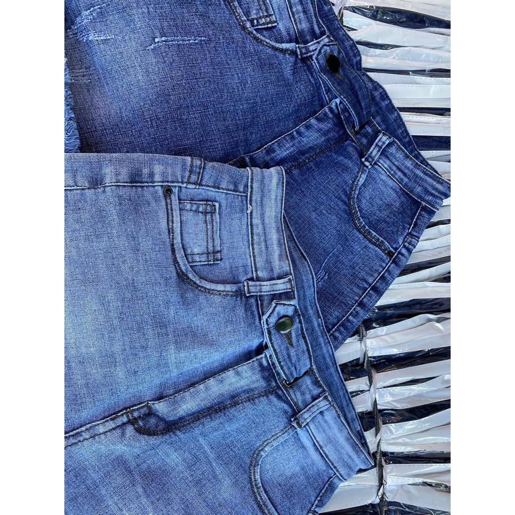 QUẦN SỌT JEAN COTTON CO GIÃN RÁCH LẬT LAI TUA SIZE ĐẠI SHOP PHƯƠNG CHÂU