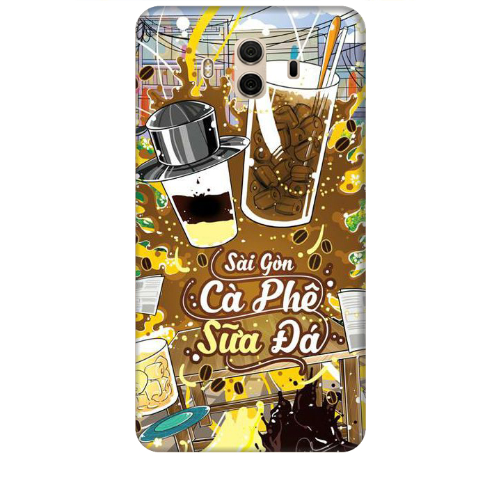 Ốp lưng dành cho điện thoại Huawei MATE 10 Hình Sài Gòn Cafe Sữa Đá - Hàng chính hãng