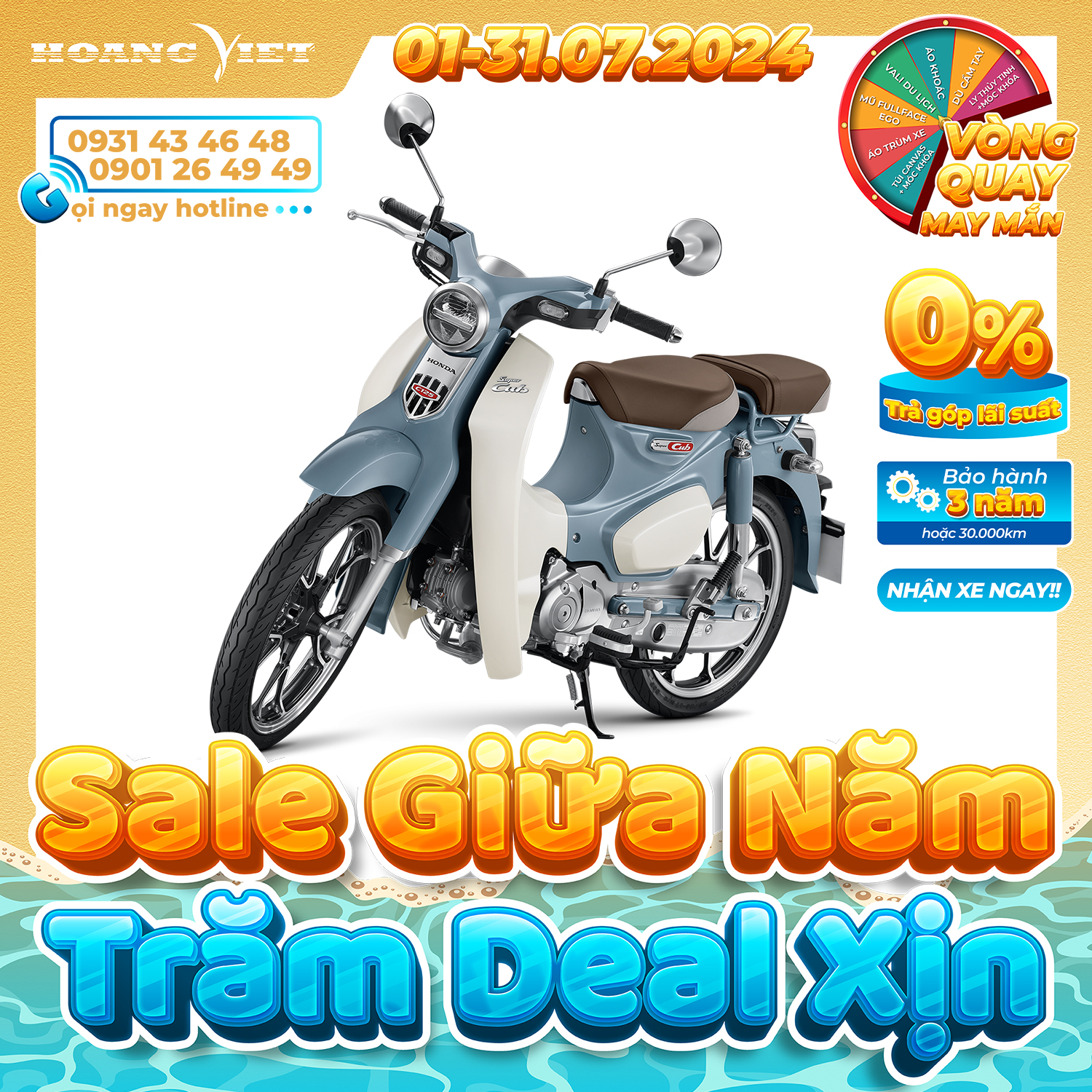 Xe Máy Honda Super Cub C125 2025   - Phiên Bản Tiêu Chuẩn
