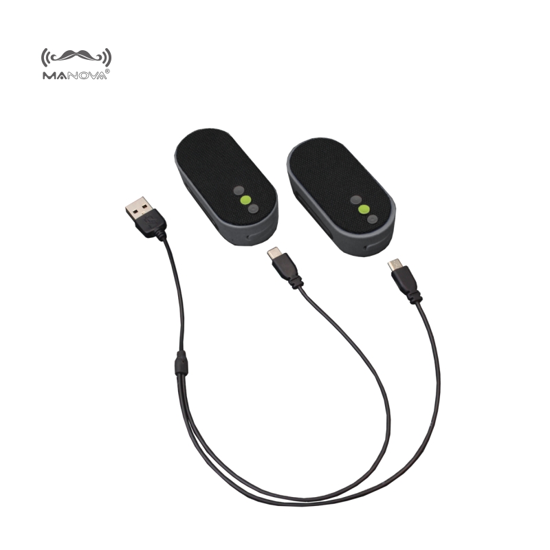 Loa Bluetooth Mini Quàng Cổ Manova Tailwinds Tws 4W Âm Thanh Nổi 3D Giải Trí Chơi Game Thể Thao Ngoài Trời  - Hàng Chính Hãng