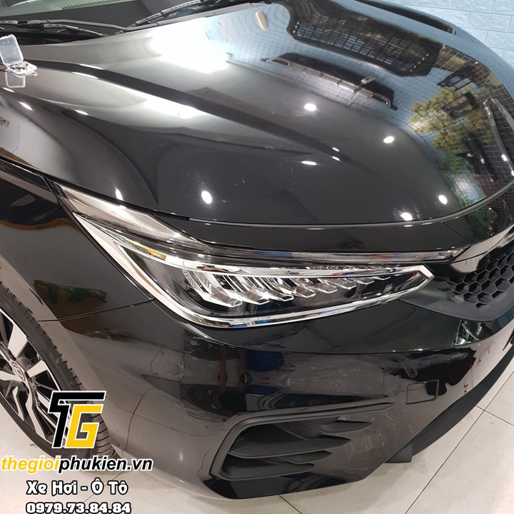 Ốp viền đèn pha, đèn hậu xe Honda City 2021 - 2022 - Giá 1 bộ