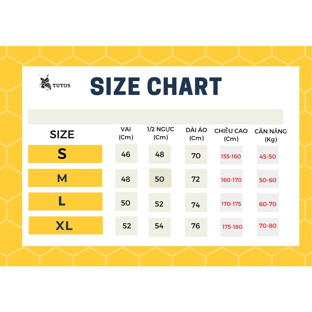 Áo thun ngắn tay thời trang Unisex nam nữ TUTO5 Raglan in hình phông tay lỡ thun cotton form rộng oversized xuất xịn.