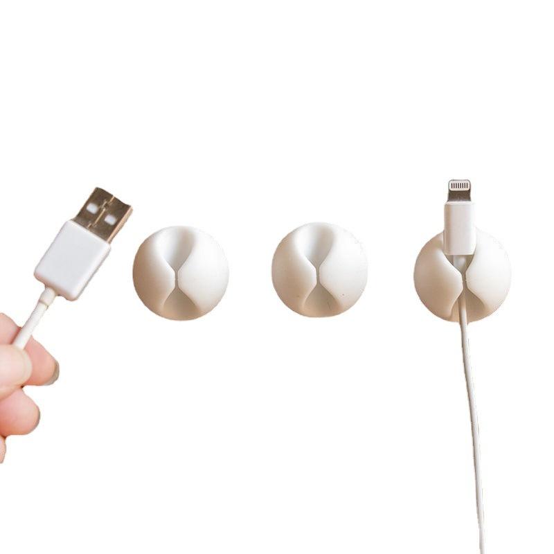 Dụng Cụ Sắp Xếp Dây Cáp Sạc / Tai Nghe / Thẻ Gắn Bàn Tiện Dụng