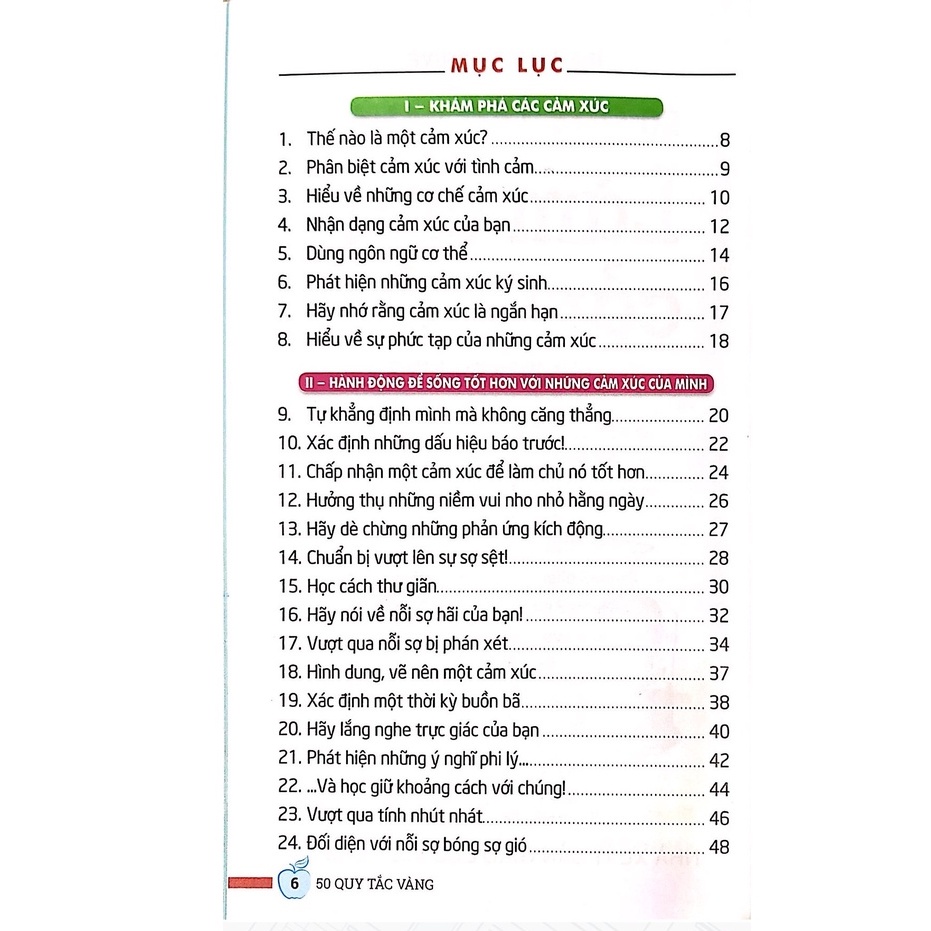 50 quy tắc vàng - Làm chủ cảm xúc