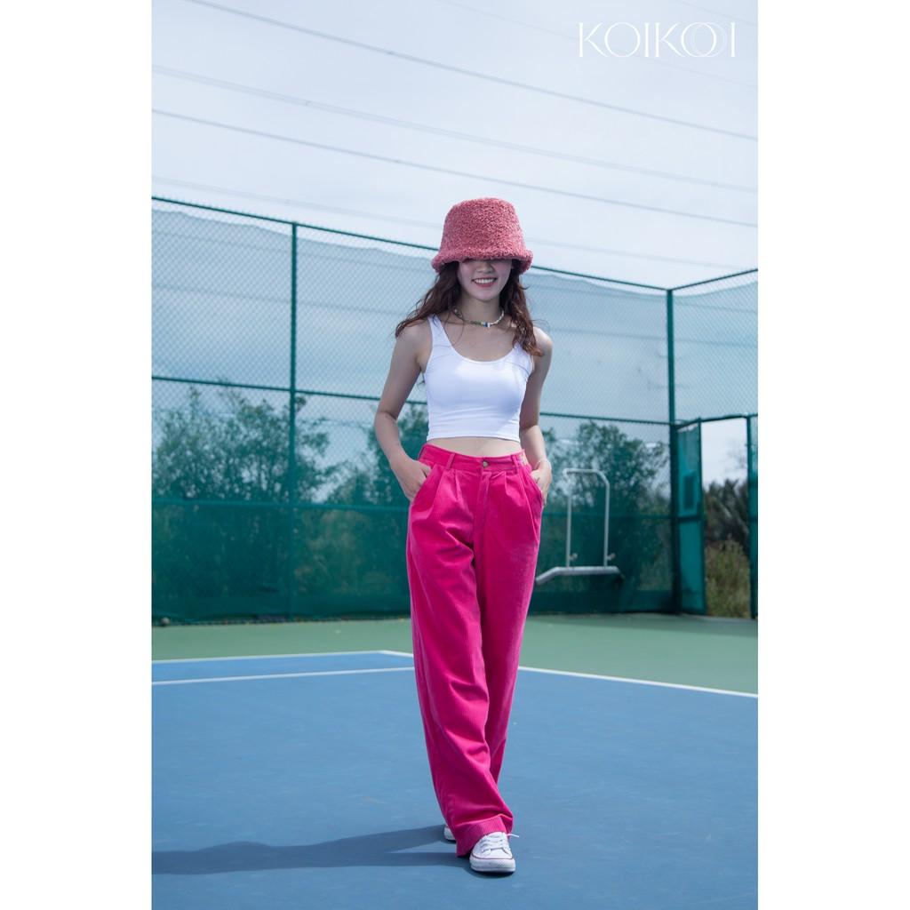 Mũ Nón Bucket Bông Xoắn - KoiKooi