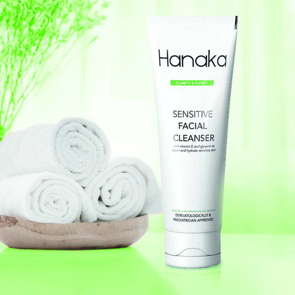 Sensitive fancial cleanser