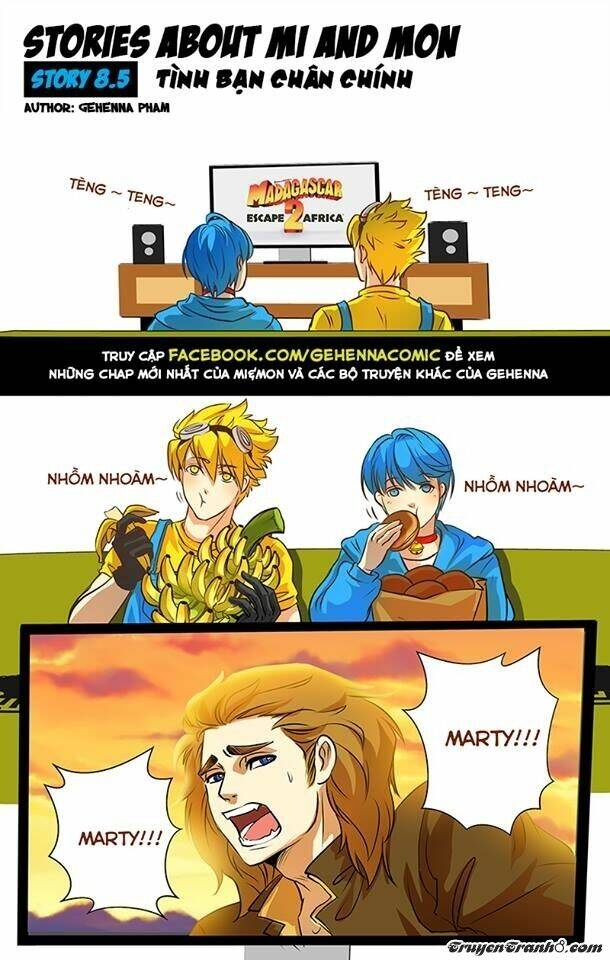 chuyện nhảm của mi và mon chapter 8.5 1