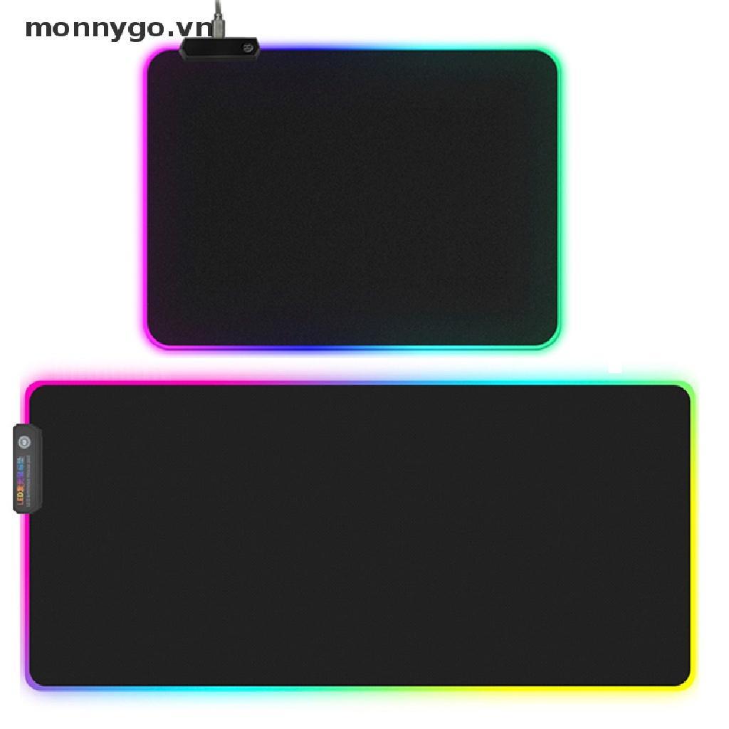Thảm lót chuột chơi game có đèn LED RGB nhiều màu cho PC Laptop