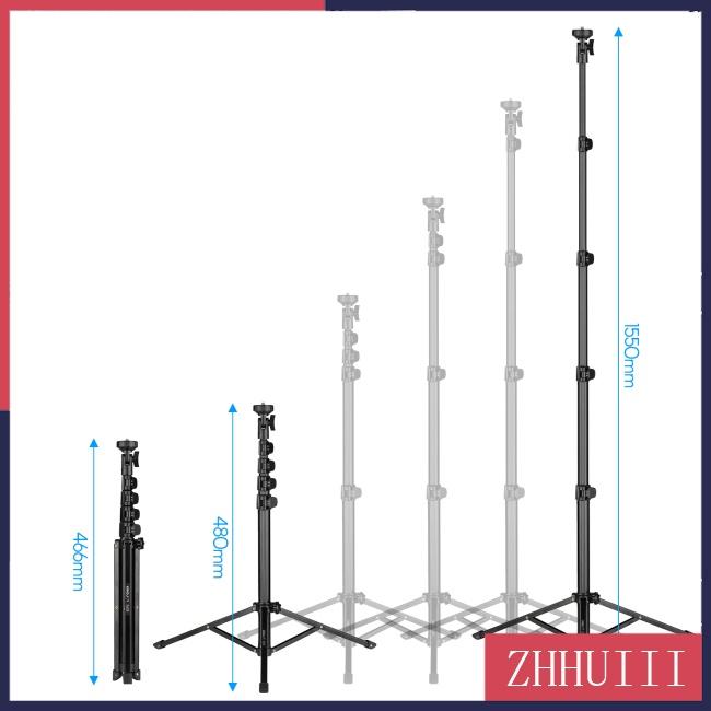 Giá Đỡ Ba Chân Bằng Hợp Kim Nhôm Có Ốc Vít 1/4in Cho Máy Ảnh/Điện Thoại Thông Minh