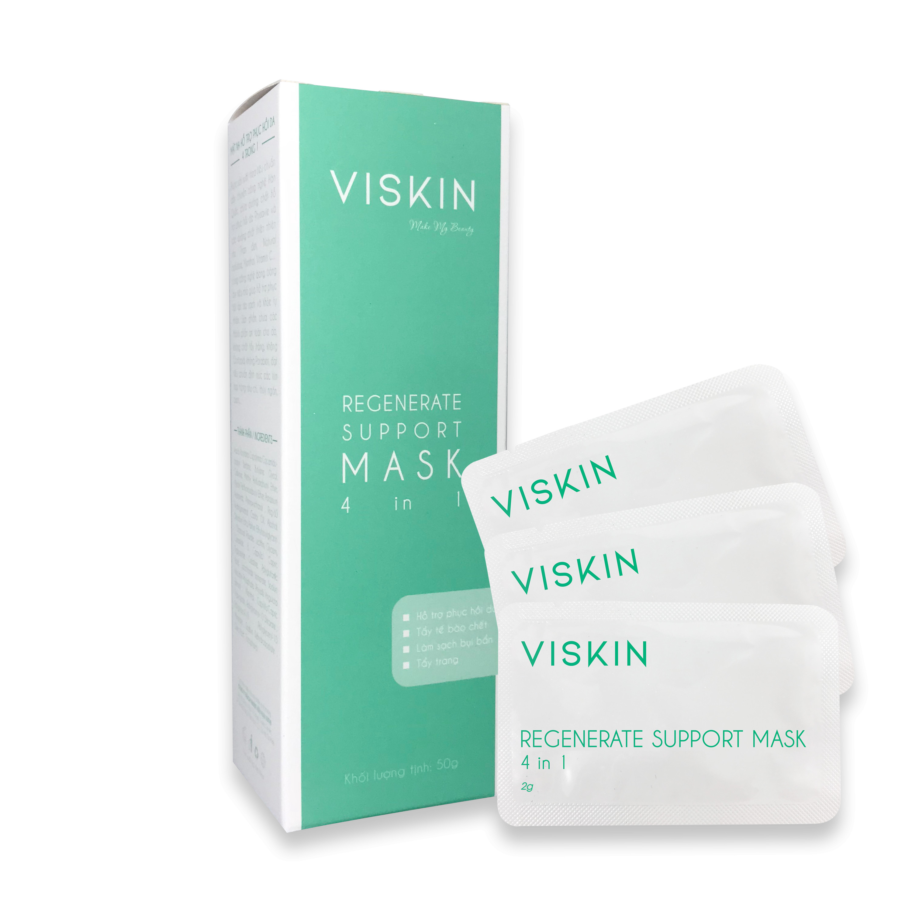 VISKIN REGENERATE SUPPORT MASK 4 IN 1 - MẶT NẠ HỖ TRỢ PHỤC HỒI DA VISKIN 4 TRONG 1