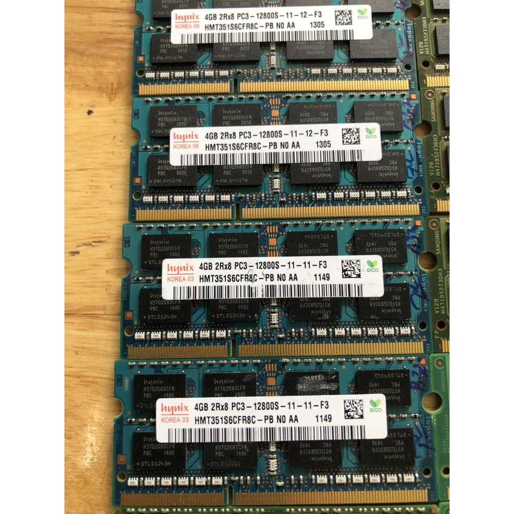 RAM LAPTOP 4G DDR3 PC3 (BẢO HÀNH 36 THÁNG