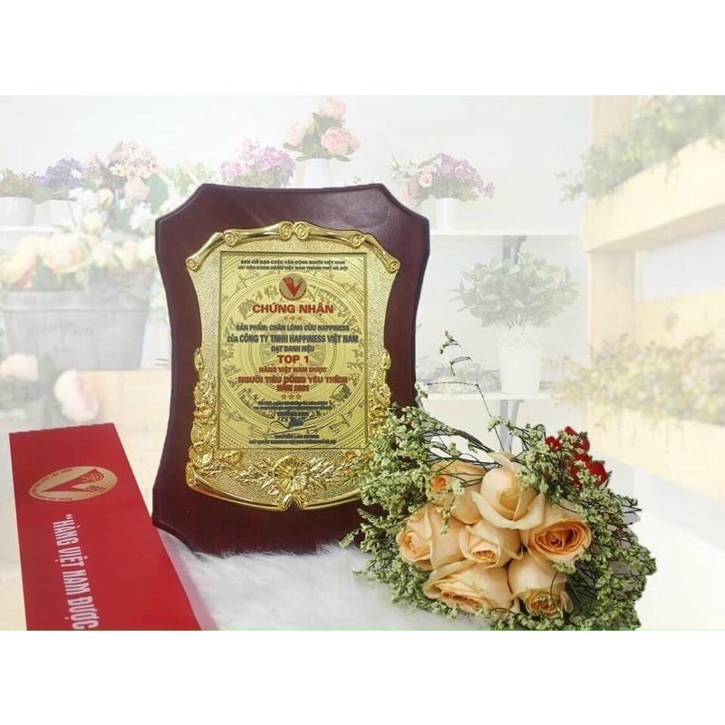 Chăn dày đắp đại hàn lông thỏ HÀNG CHÍNH HÃNG happiness