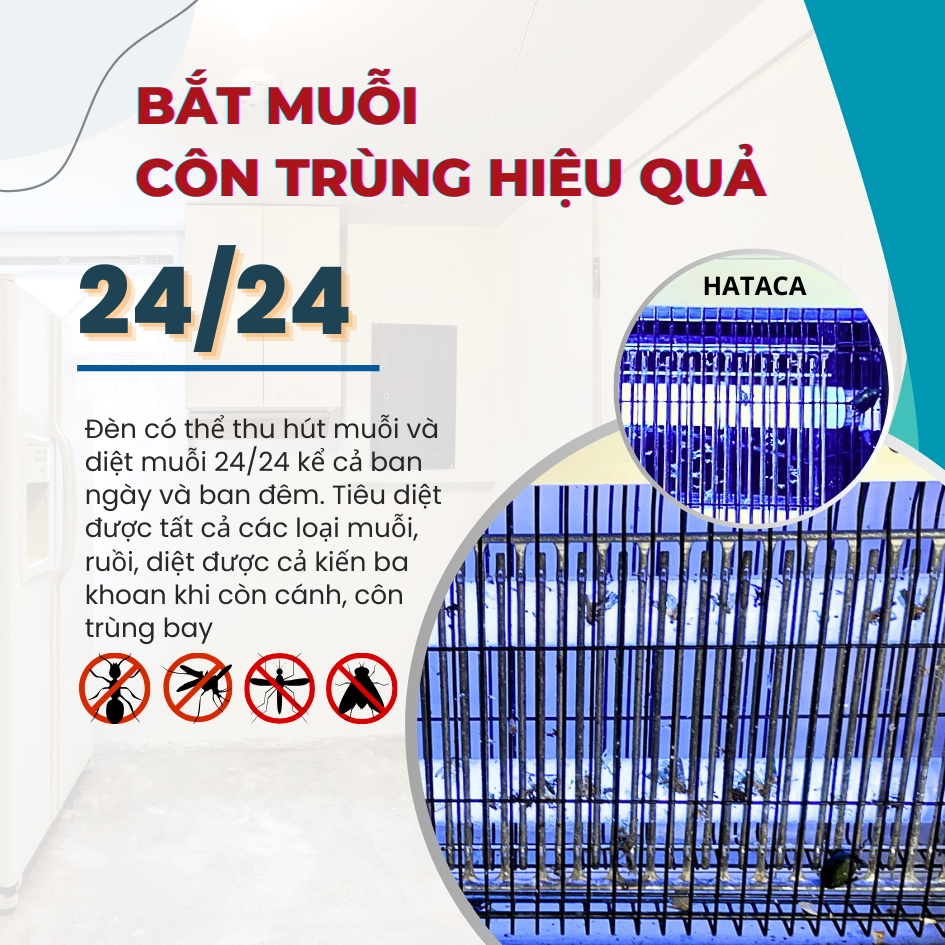 Đèn diệt muỗi côn trùng công nghiệp CON DƠI model CN05 Công Suất 35w-diện tích 100m2