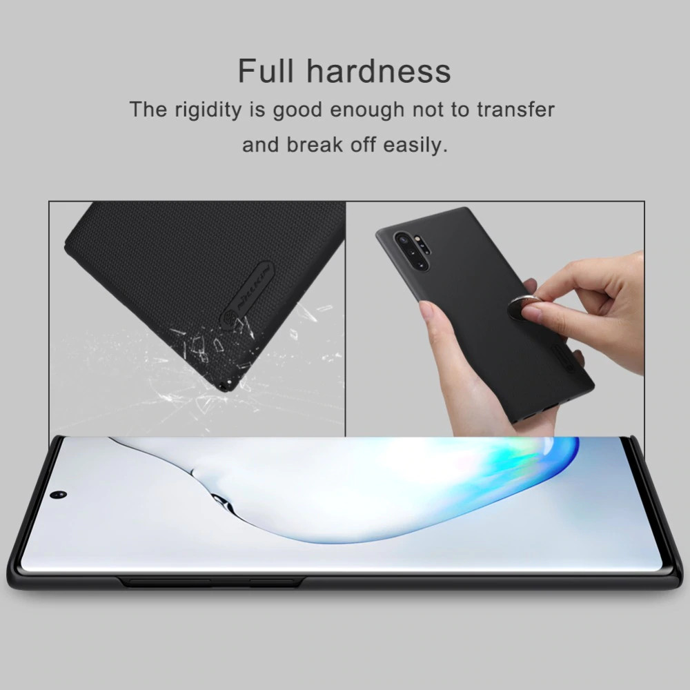 Ốp Lưng Sần Chống Sốc Cho Samsung Galaxy Note 10 Plus hiệu Nillkin - Hàng Chính Hãng