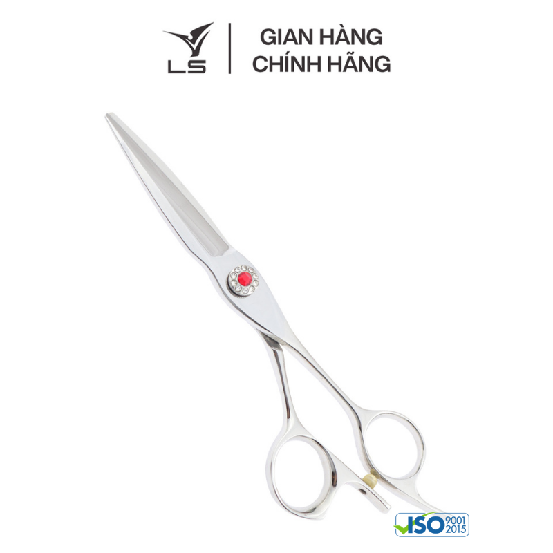 Kéo chuốt tóc LS sword cong offset vênh đỡ ngón cố định PSW