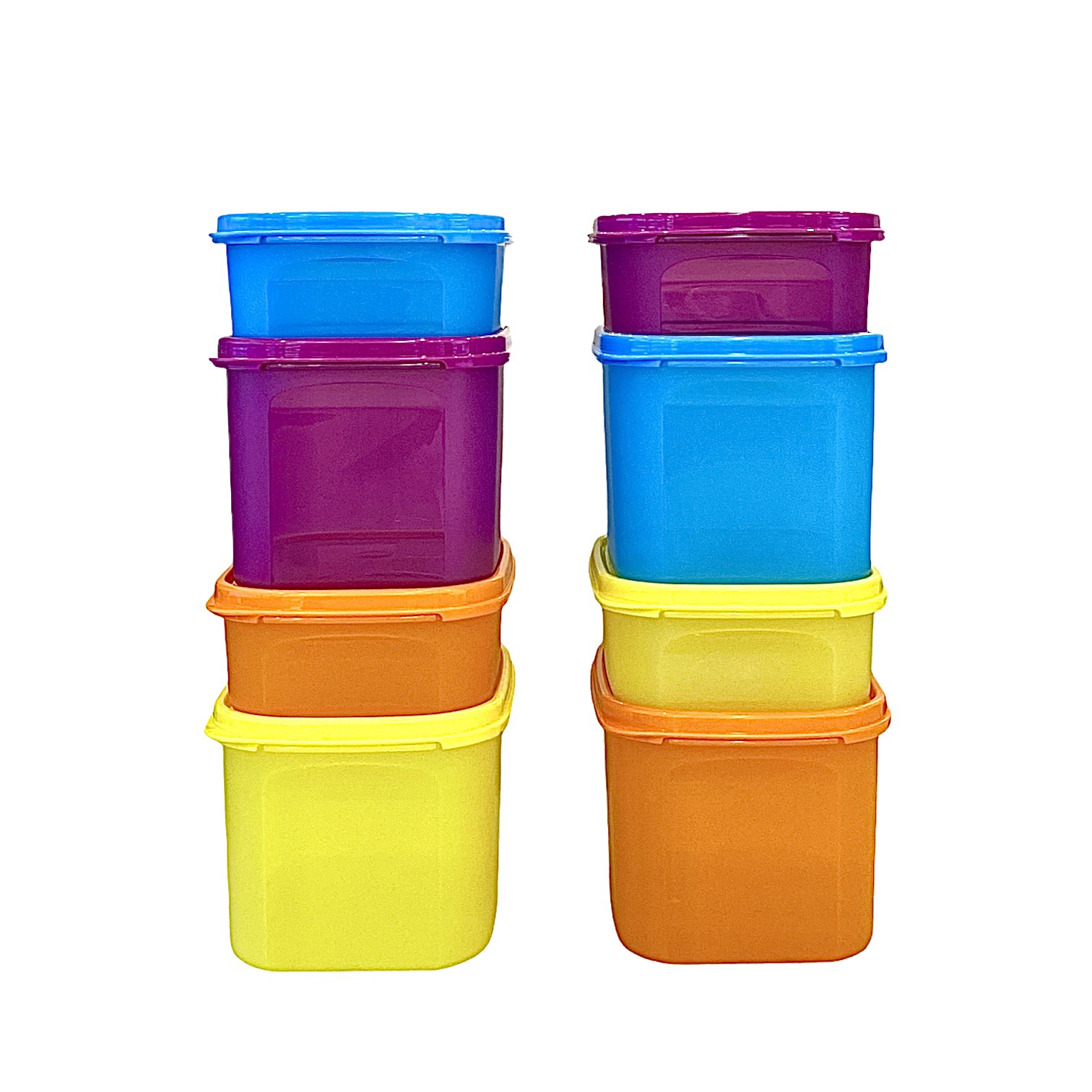 Bộ hộp bảo quản thực phẩm Tupperware Colorful