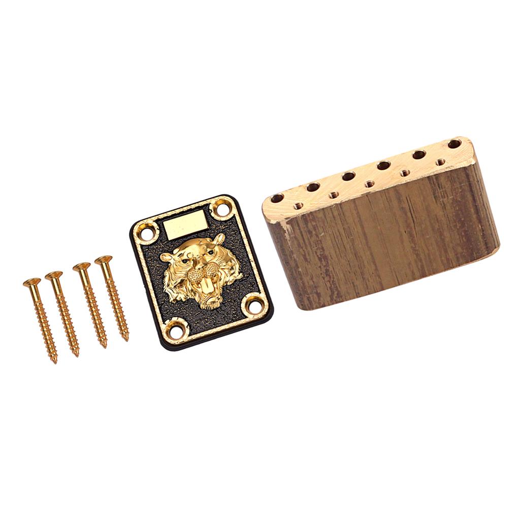 Đồng Tremolo Khối với Kẽm Hợp Kim Cổ Tấm ST Đàn Guitar Điện