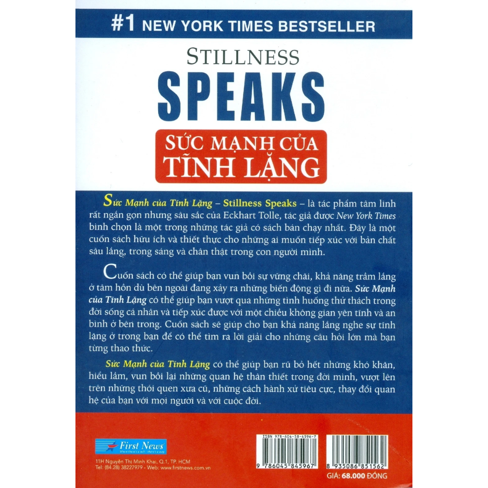 Sách Sức mạnh của tĩnh lặng - Eckhart Tolle