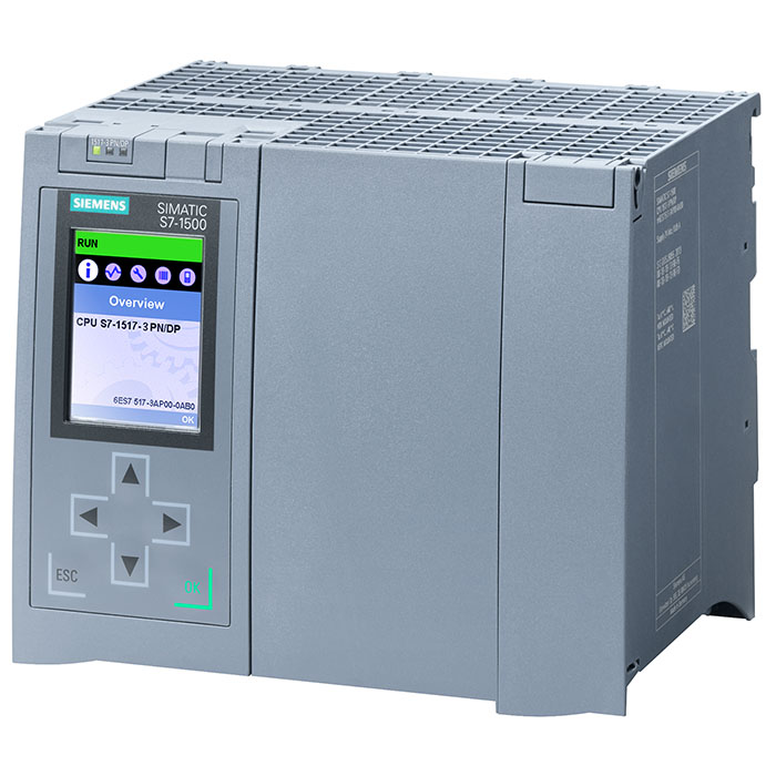 Bộ điều khiển CPU 1517-3 PN/DP PLC S7-1500 SIEMENS 6ES7517-3AP00-0AB0 | Hàng chính hãng