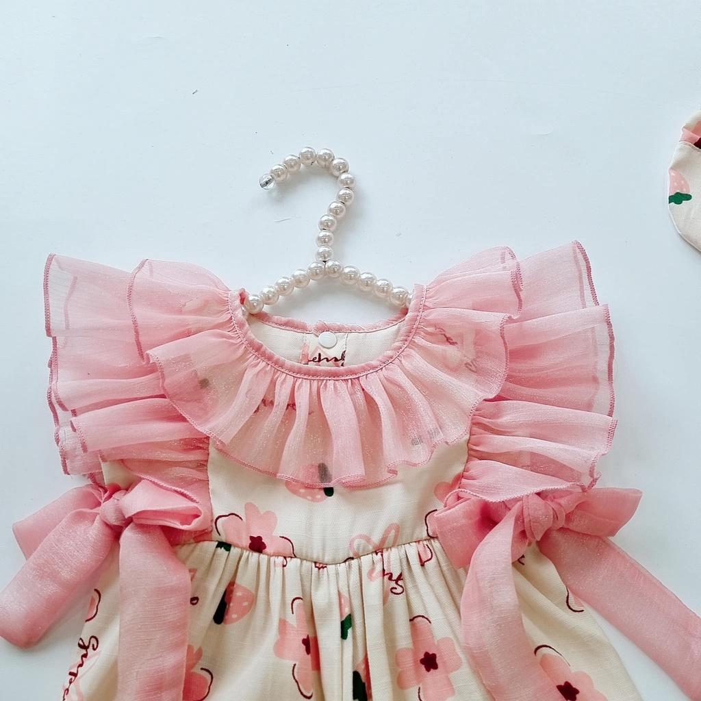 Body hoa hồng phối cánh tiên