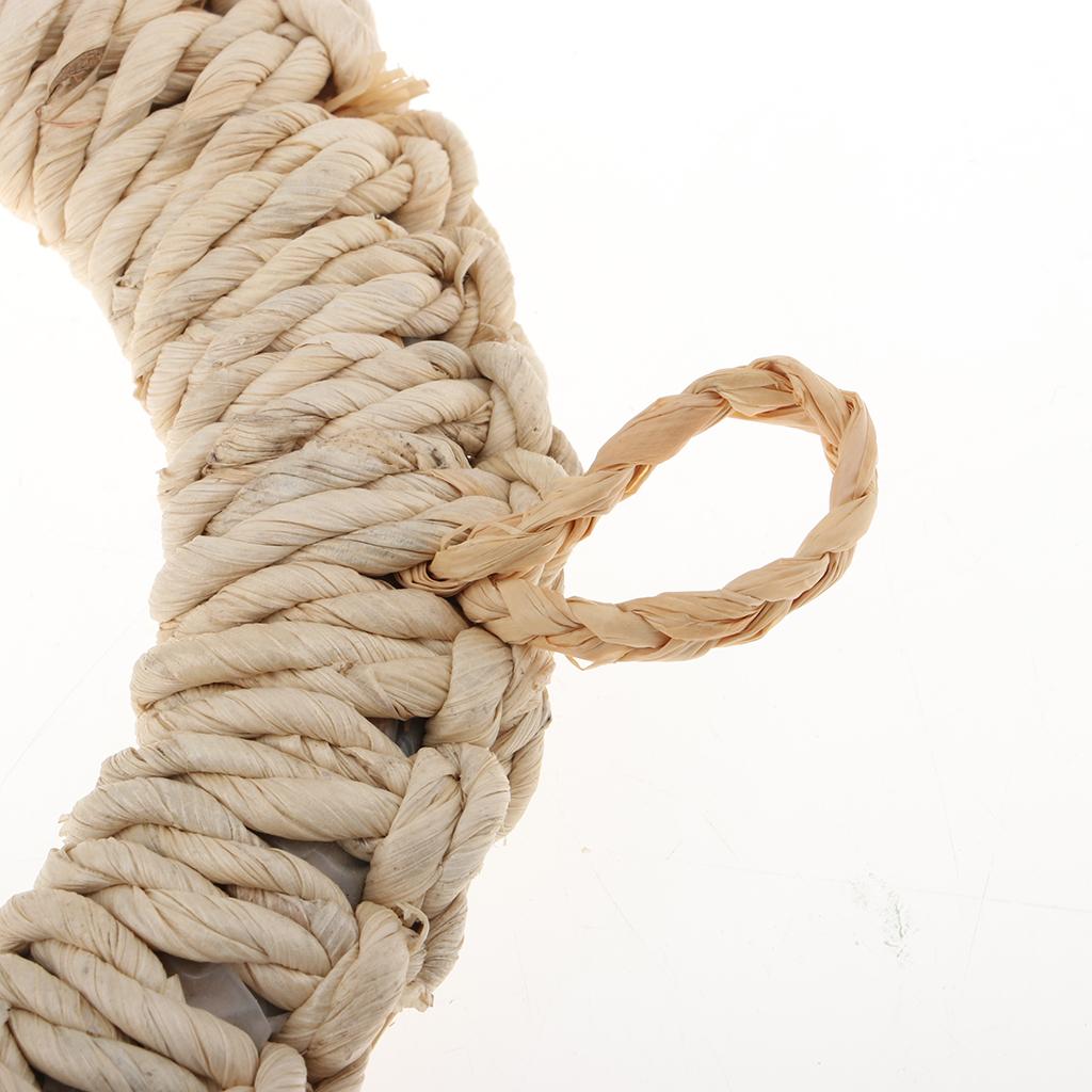 Natural Corn Straw Braided Pot Holder Mat Coaster Woven Placemat 5.9inch