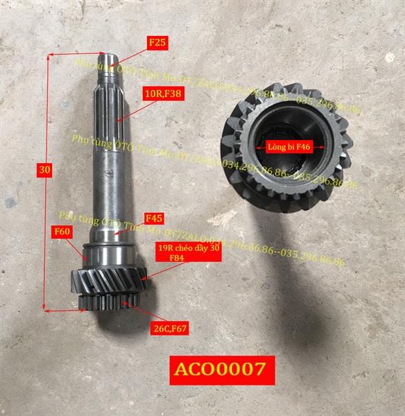 A cơ chính JK145 19r/26c dày 30 ,dài 30cm